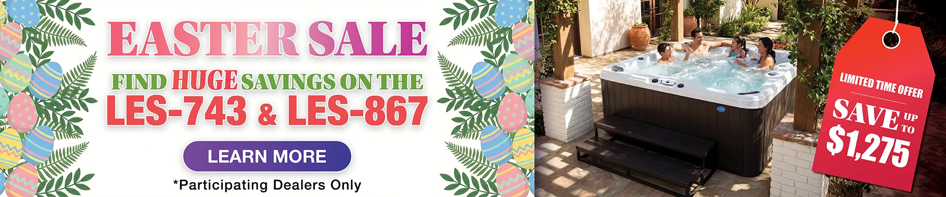 Calspas hot tub being used in a family setting - Hampton